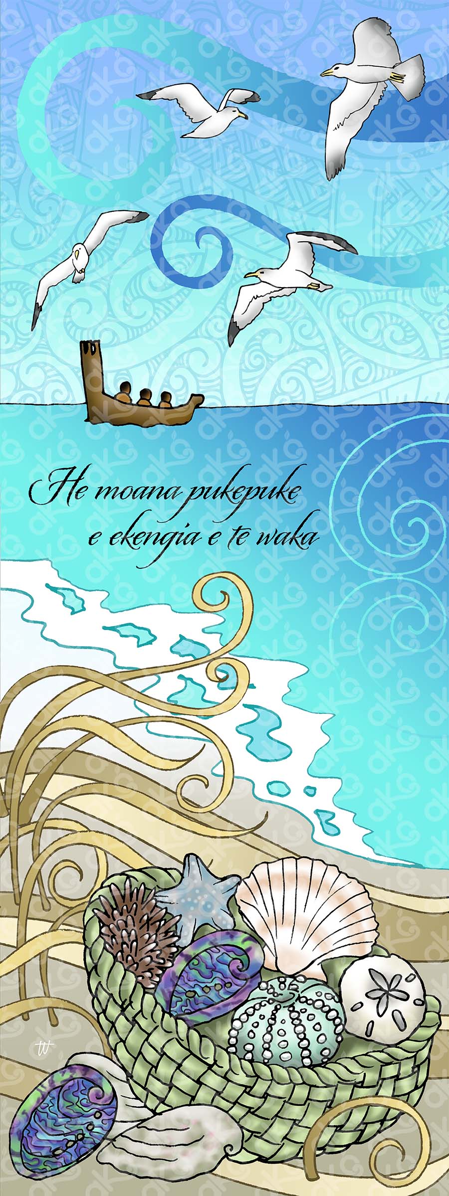 Tangaroa - Outdoor Wall Panel Trio Set