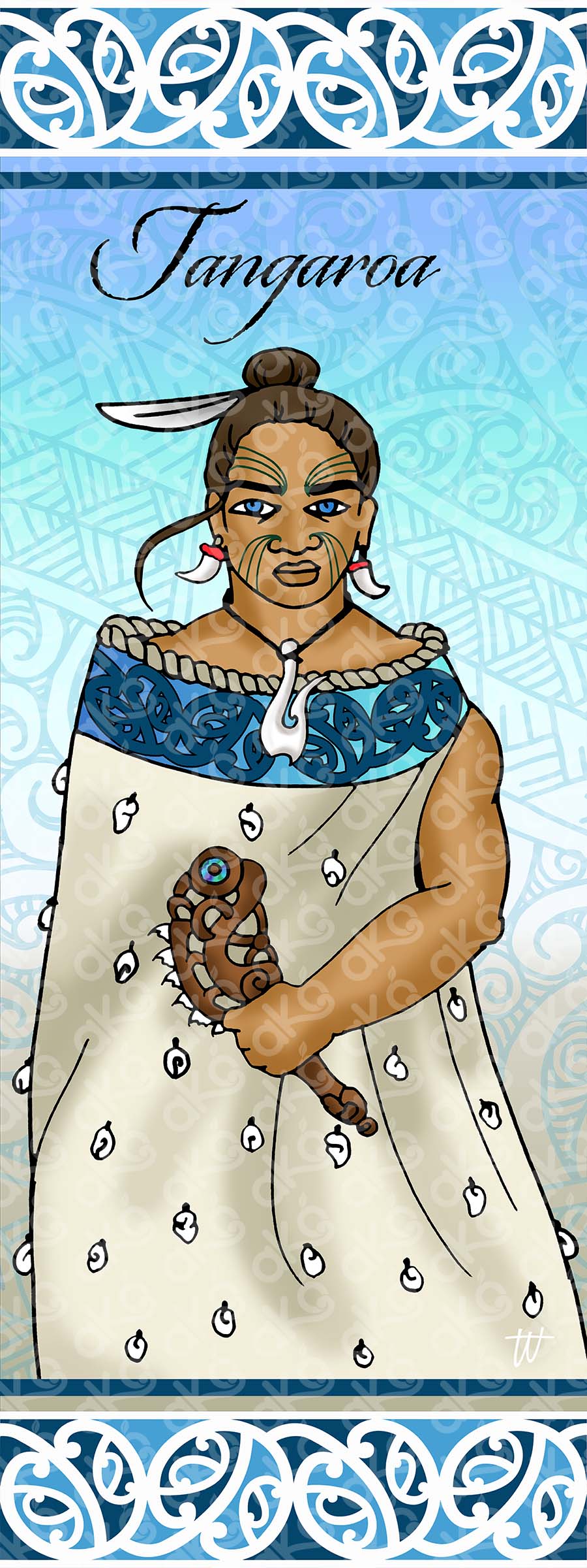 Tangaroa - Atua Outdoor Wall Panel - Kaitiaki Series