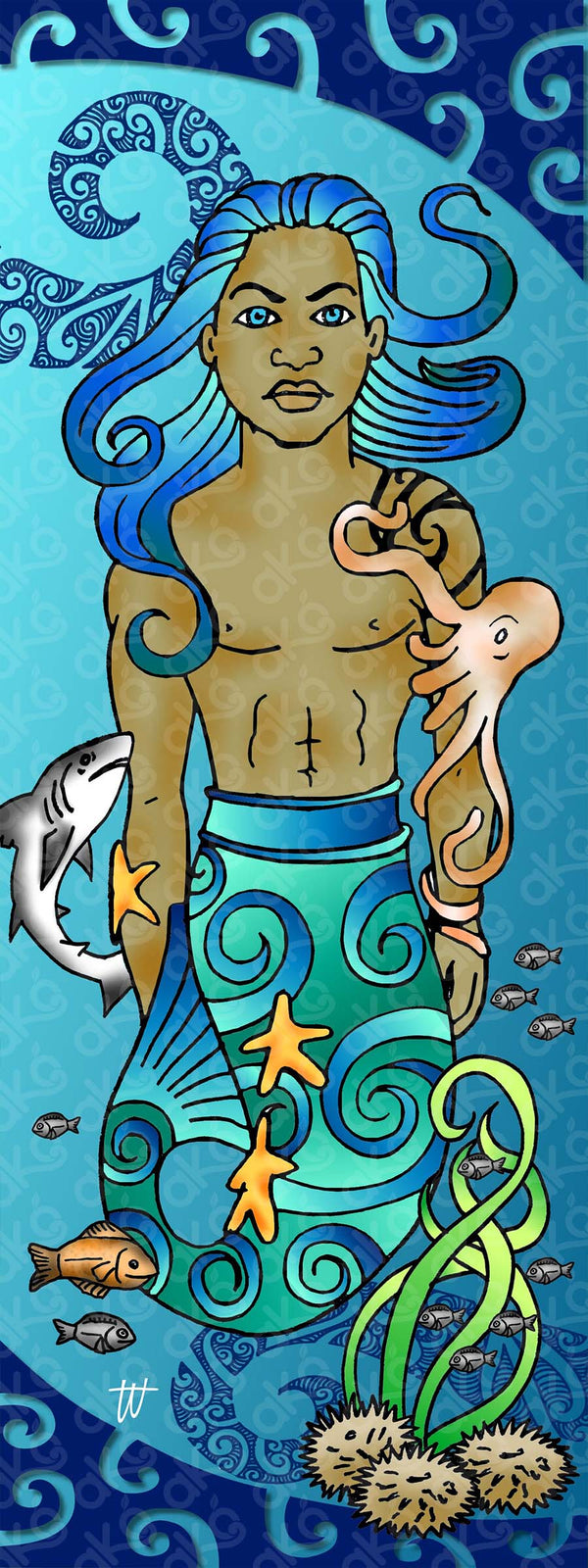 Atua Wall Panel - Tangaroa