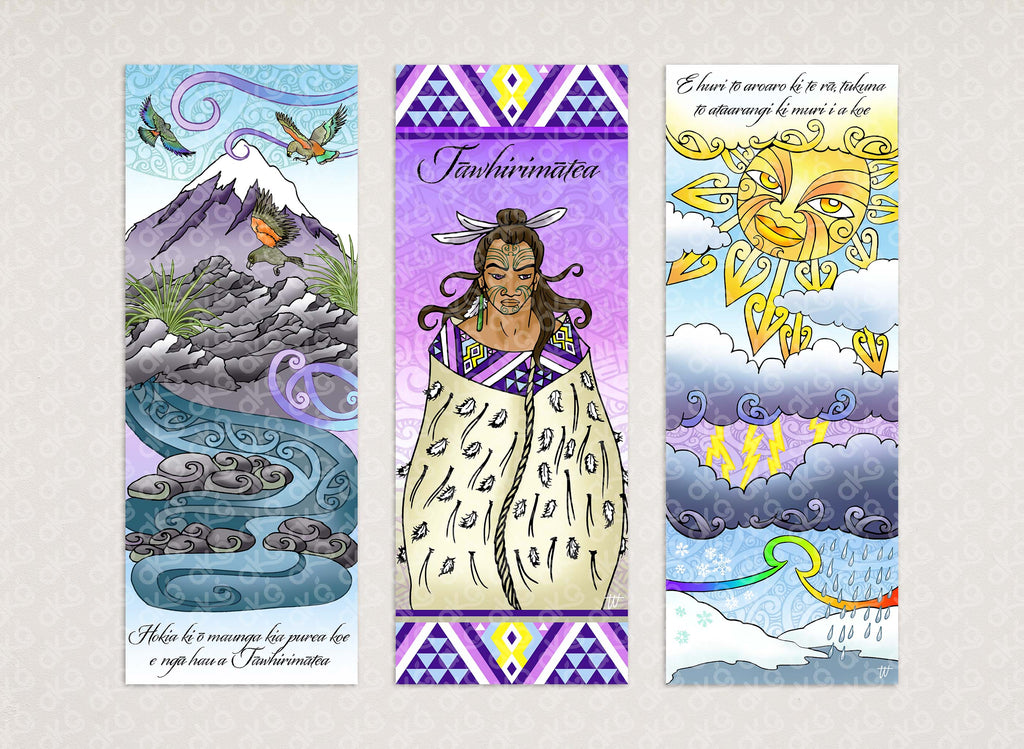 Tāwhirimātea - Outdoor Wall Panel Trio Set