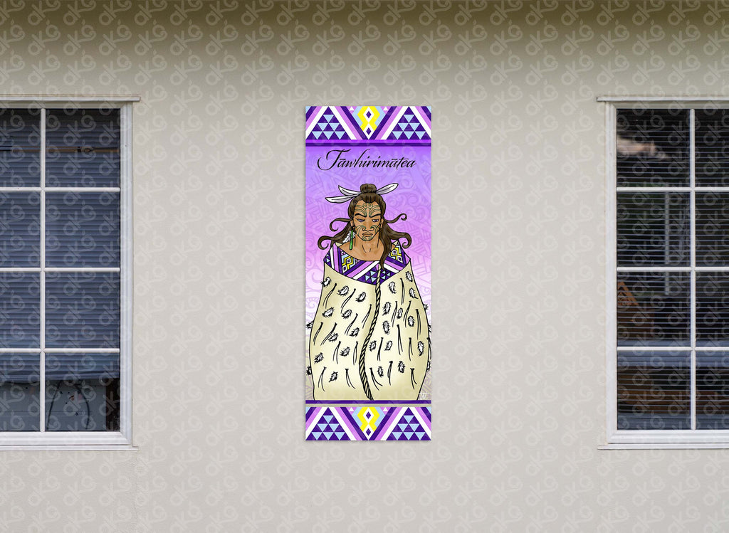 Tāwhirimātea - Atua Outdoor Wall Panel - Kaitiaki Series