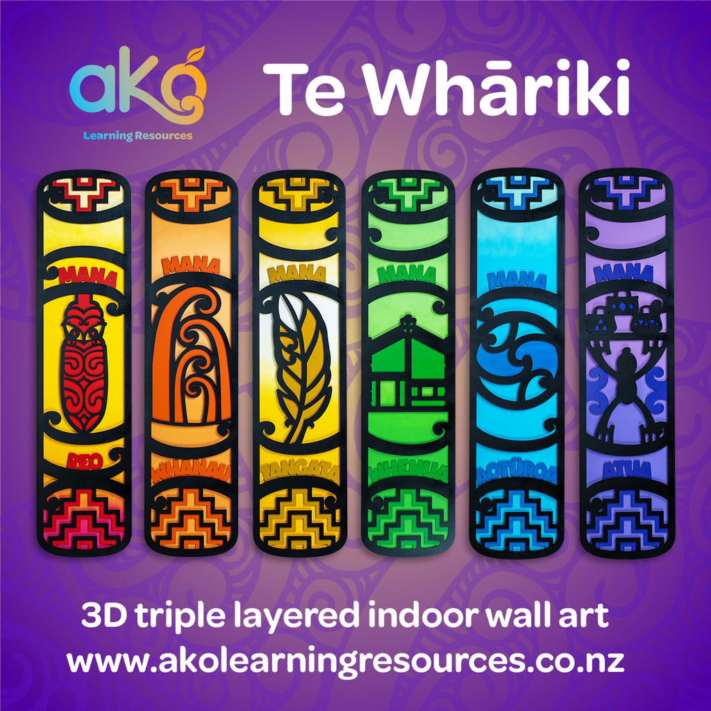 Te Whāriki Indoor Pou Full Set