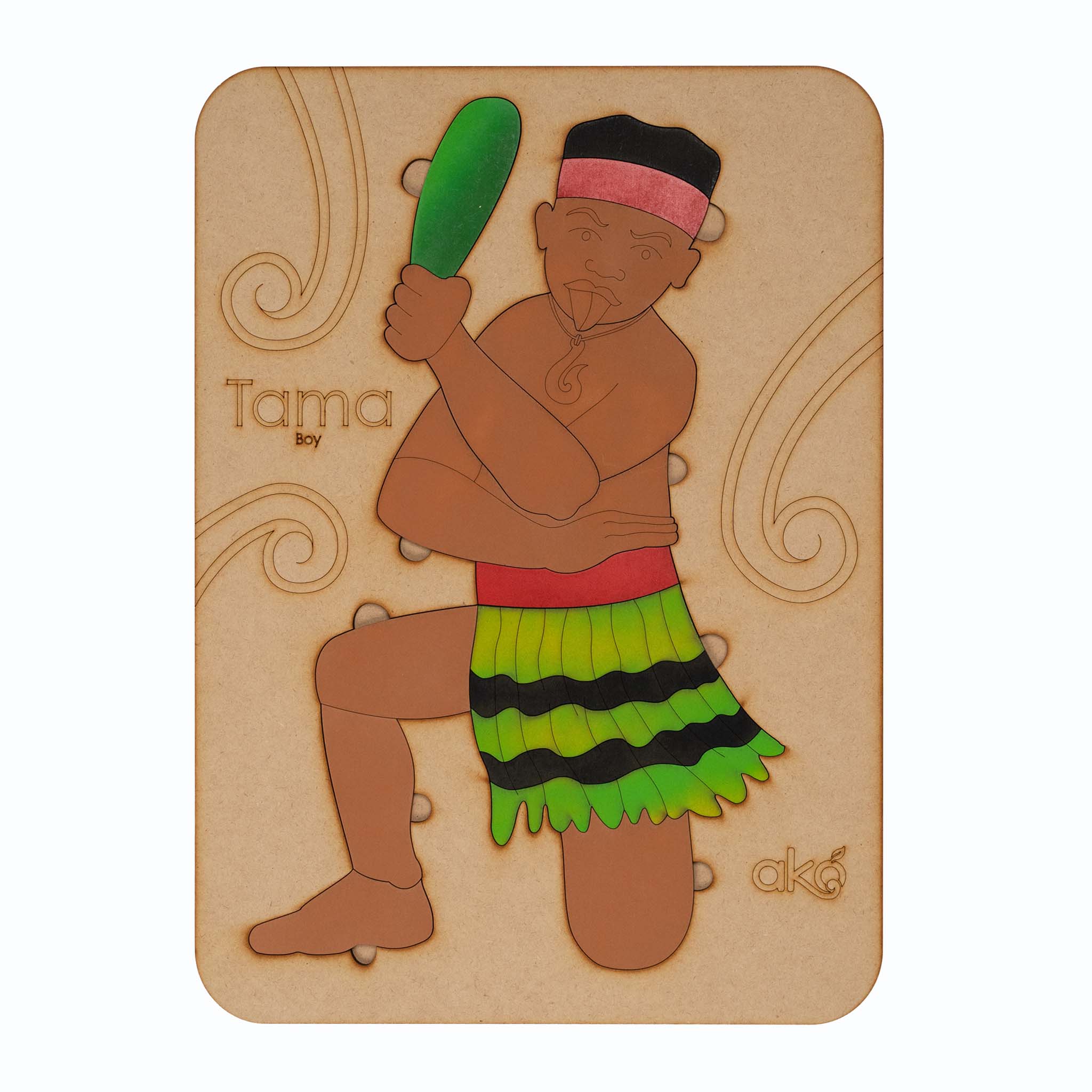Tama (Boy) Large Wooden Puzzle